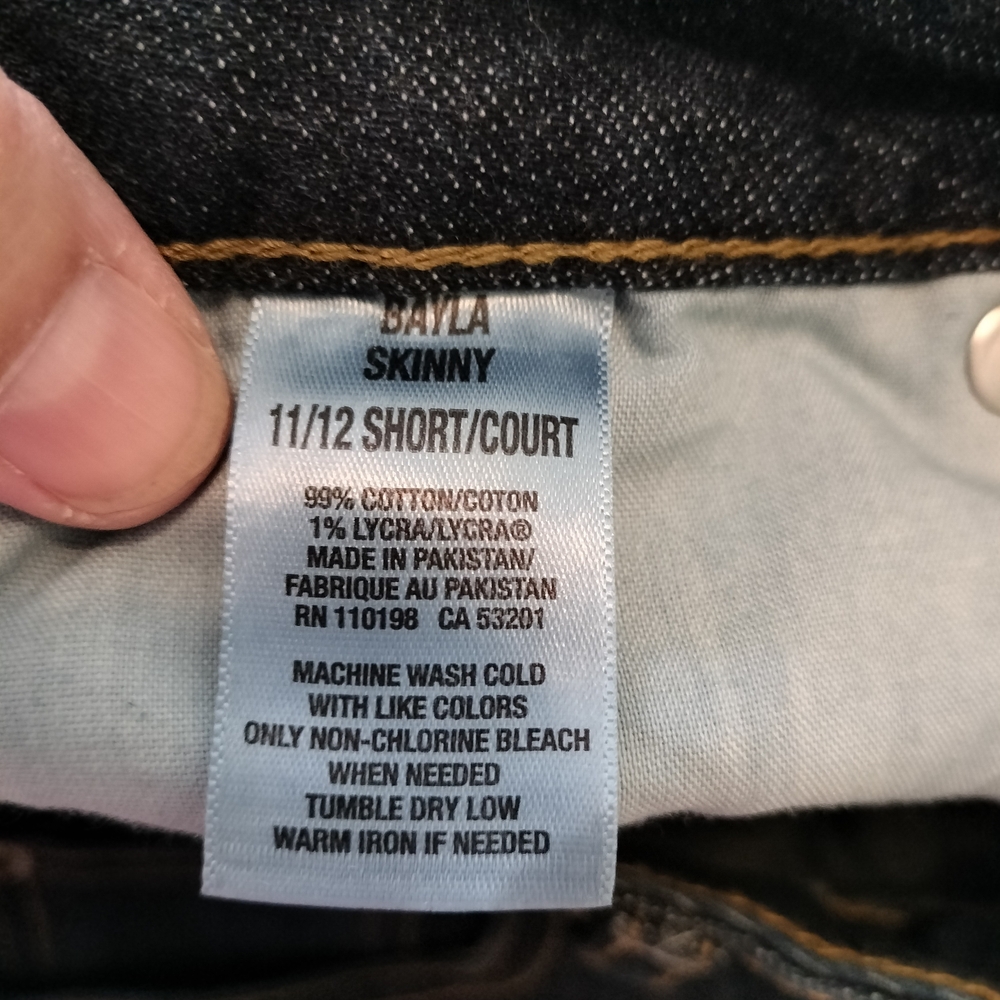 NWT Aeropostale 11/12 Short Bayla Skinny Jeans women's - Picture 6 of 9